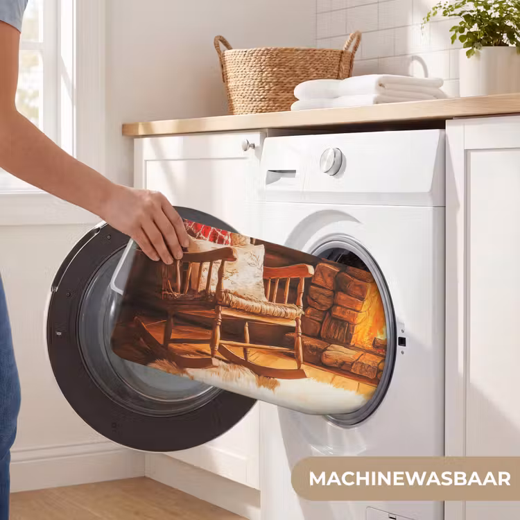 Badmat - Winter - Kerst - Huis - Openhaard — 7