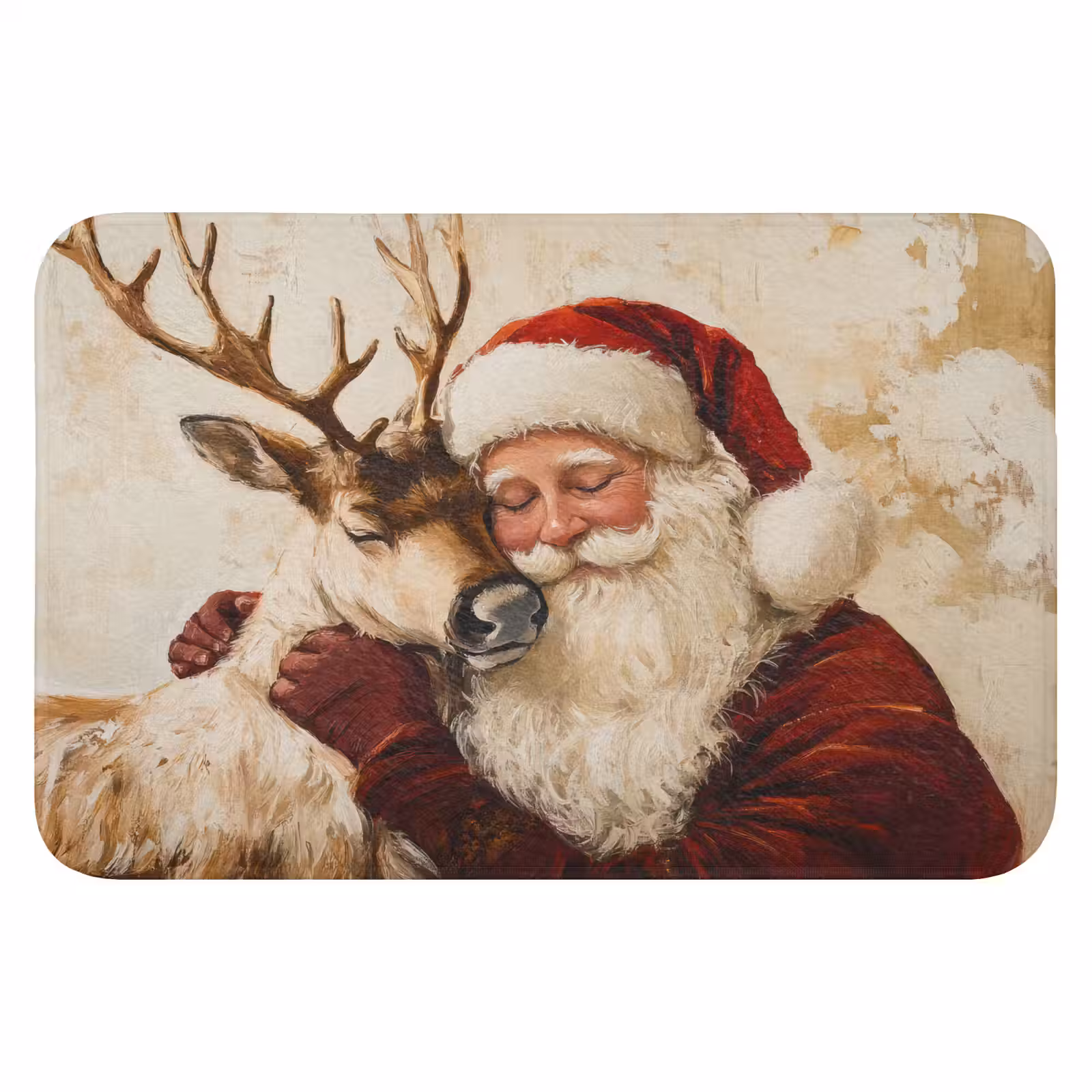 Badmat - Kerstman - Rendier - Kerst - Christmas — 1