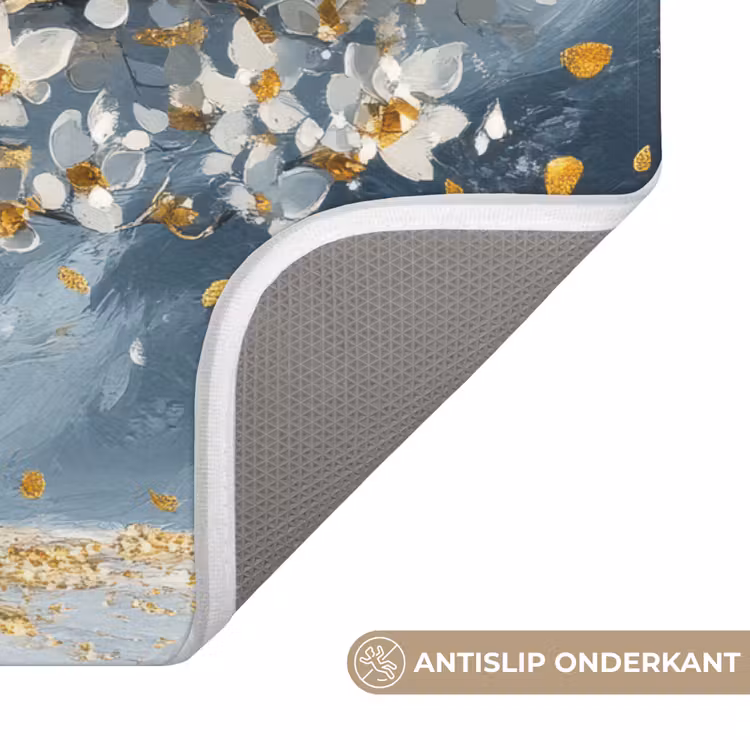 Badmat - Boom - Winter - Levensboom - Modern - Goud — 3