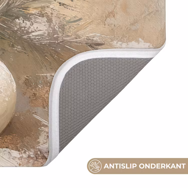 Badmat - Kerst - Kerstballen - Beige - Goud — 3