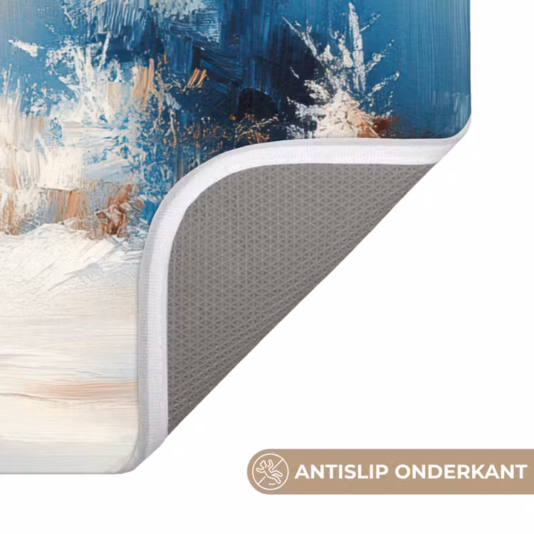 Badmat - Wald – Winter – Natur – Abstrakt – Schnee — 3