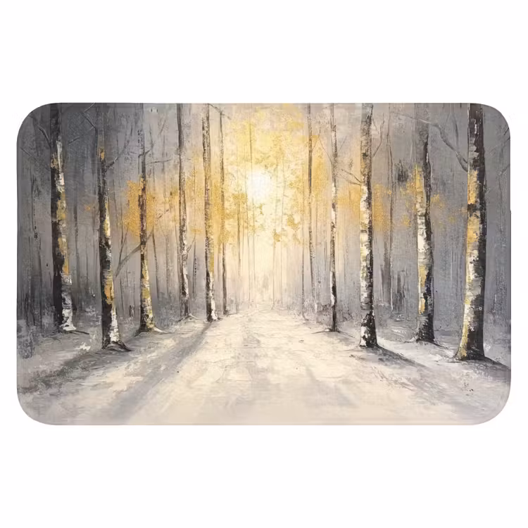 Badmat - Winter - Abstract - Sneeuw - Natuur - Zon — 1