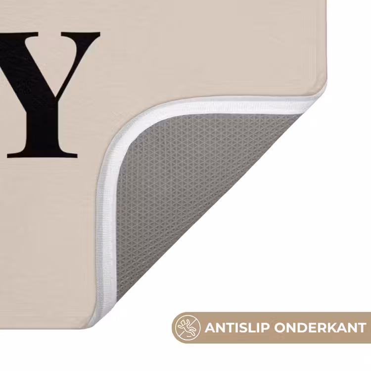 Badmat - Beige - Winter - Quote - Cozy — 3
