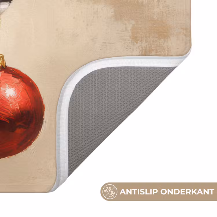Badmat - Kerst - Hert - Gewei - Kerstbal - Rendier — 3