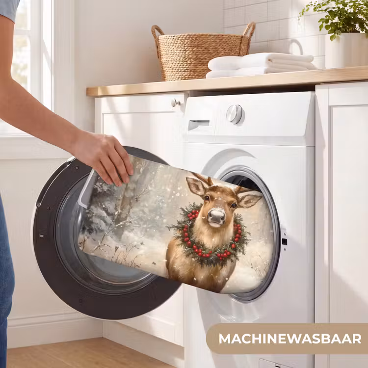Badmat - Kerst - Rendier - Winter - Krans — 7