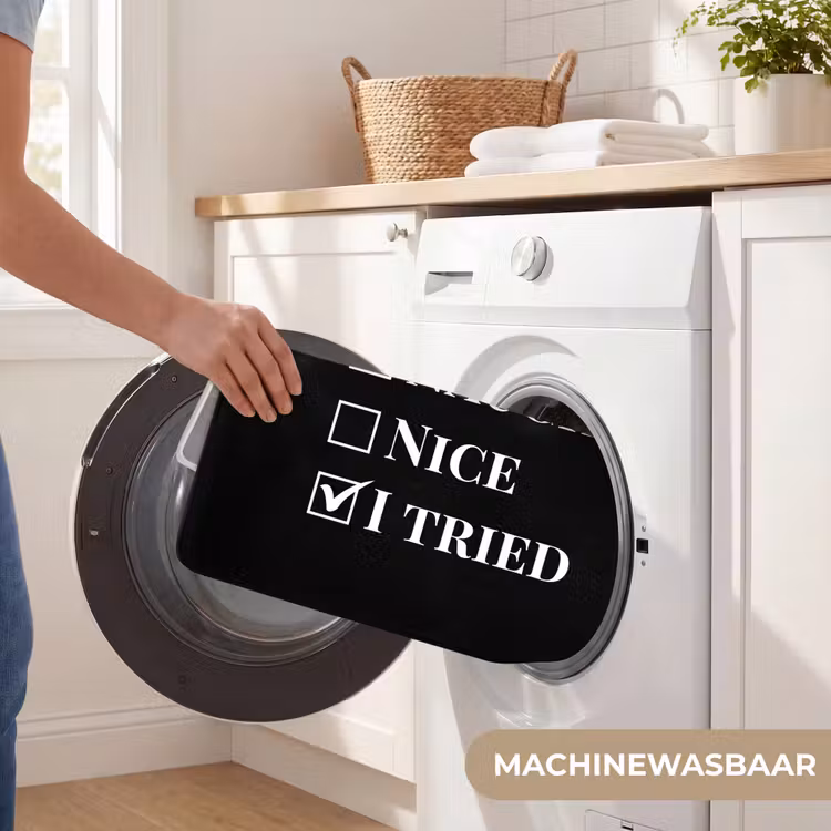 Badmat - Kerst - Zwart - Wit - Quote - Grappig — 7