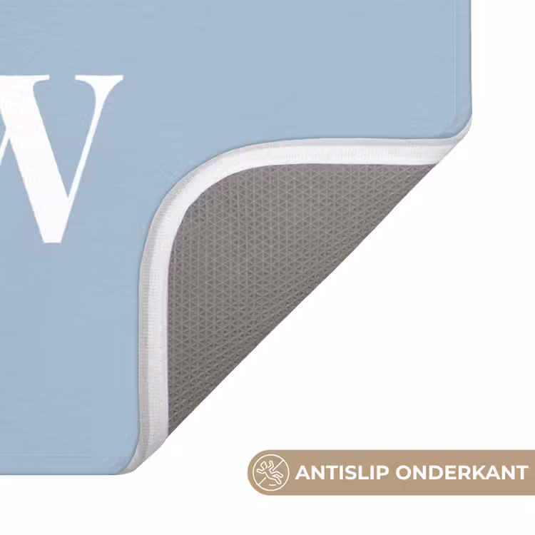 Badmat - Sneeuw - Winter - Blauw - Let it snow — 3