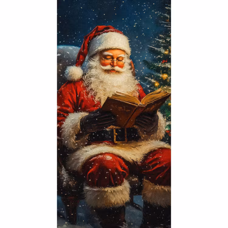 Behang - Kerstman - Kerst - Winter - Kerstboom — 2
