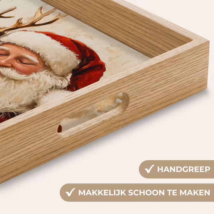 Dienblad - Kerstman - Rendier - Kerst - Christmas — 5