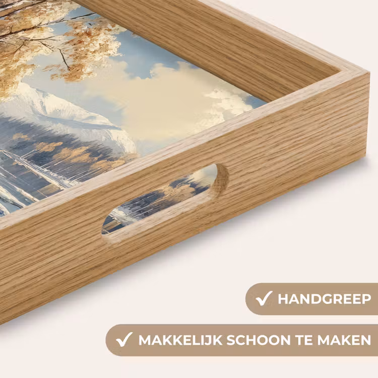 Dienblad - Winter - Sneeuw - Huis - Natuur — 5