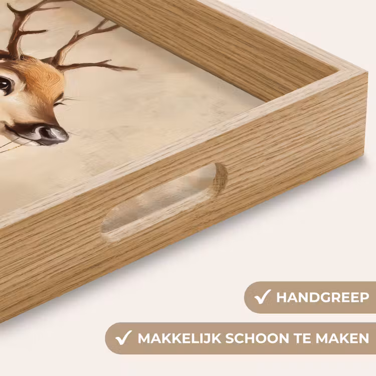 Dienblad - Kerst - Hert - Gewei - Kerstbal - Rendier — 5