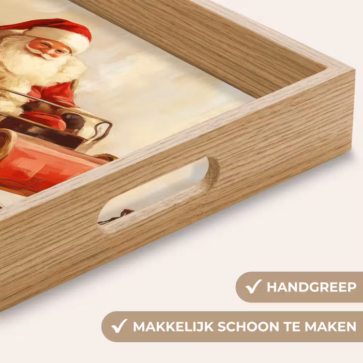Dienblad - Kerst - Slee - Kerstman — 5