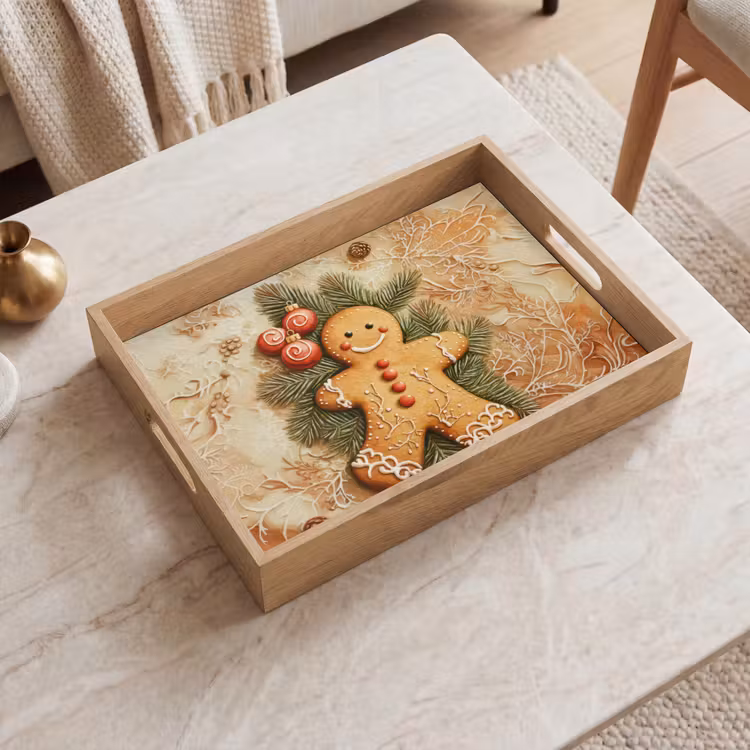 Dienblad - Kerstmis - Koekje - Poppetje - Speculaas — 2