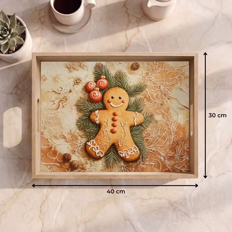 Dienblad - Kerstmis - Koekje - Poppetje - Speculaas — 9
