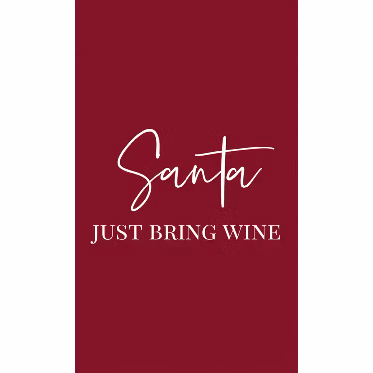 Behang - Santa - Wine - Rood - Kerst - Kerstman — 2