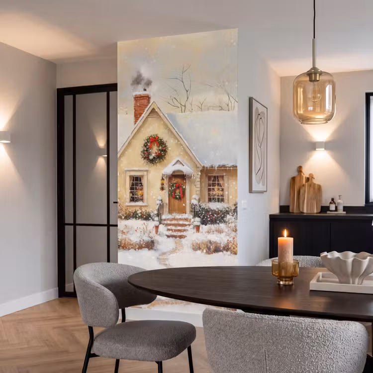 Behang - Kerst - Huis - Winter - Sneeuw — 5