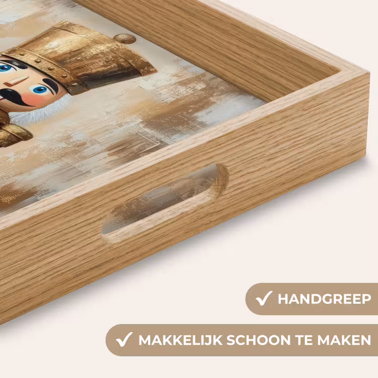 Dienblad - Kerst - Poppetje - Abstract — 5