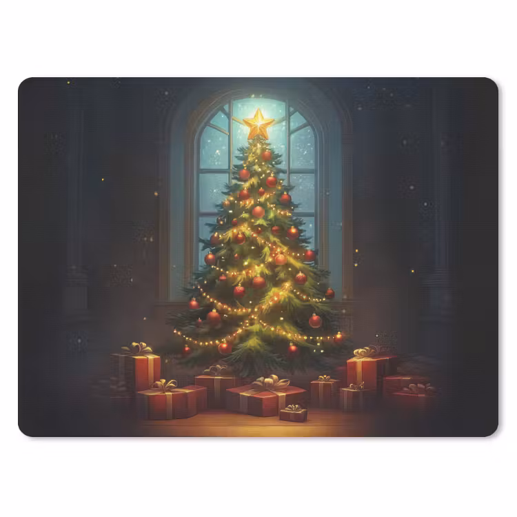 Muismat - Kerstboom - Cadeau - Kerst - Winter — 1