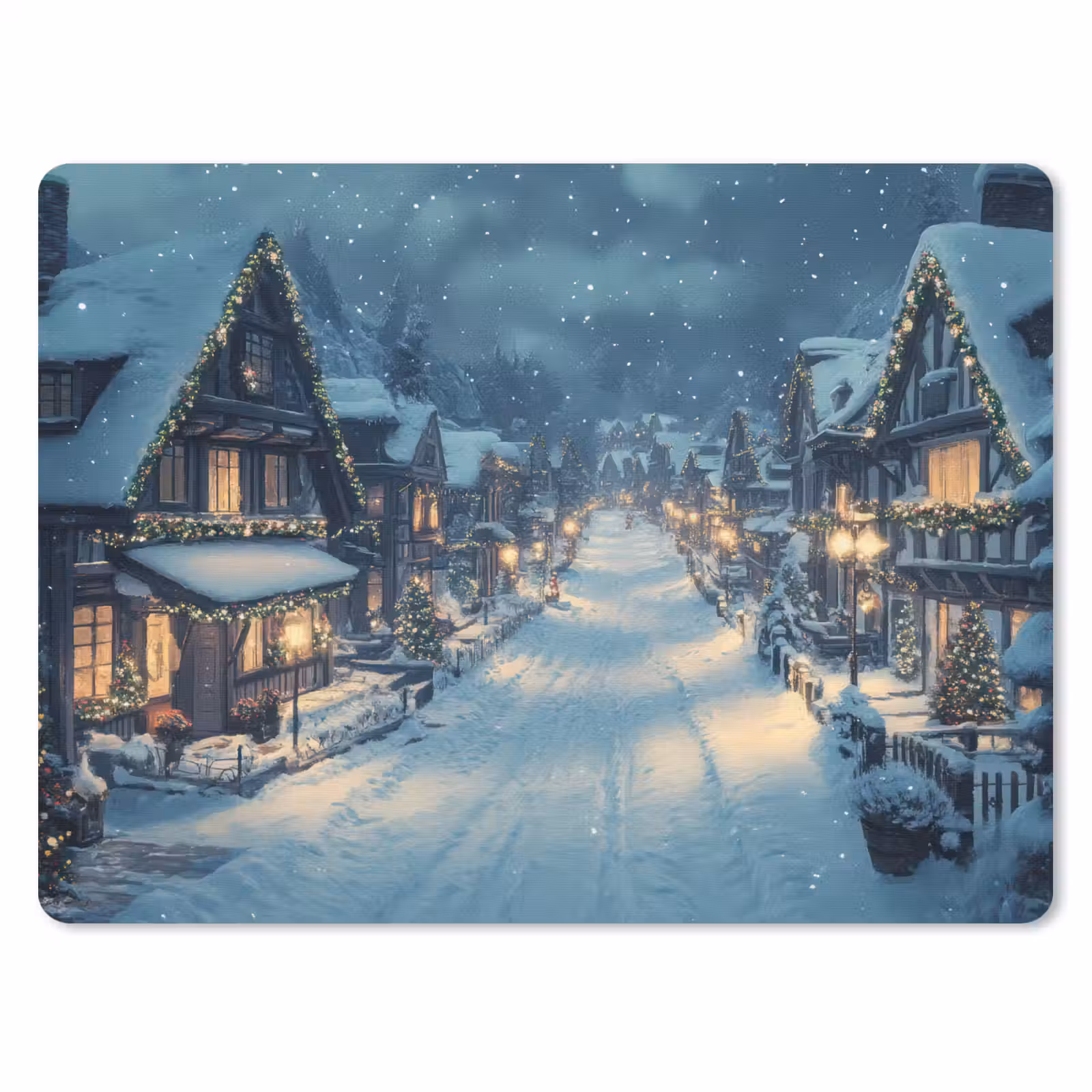 Muismat - Kerstdorp - Kerst - Sneeuw - Winter — 1
