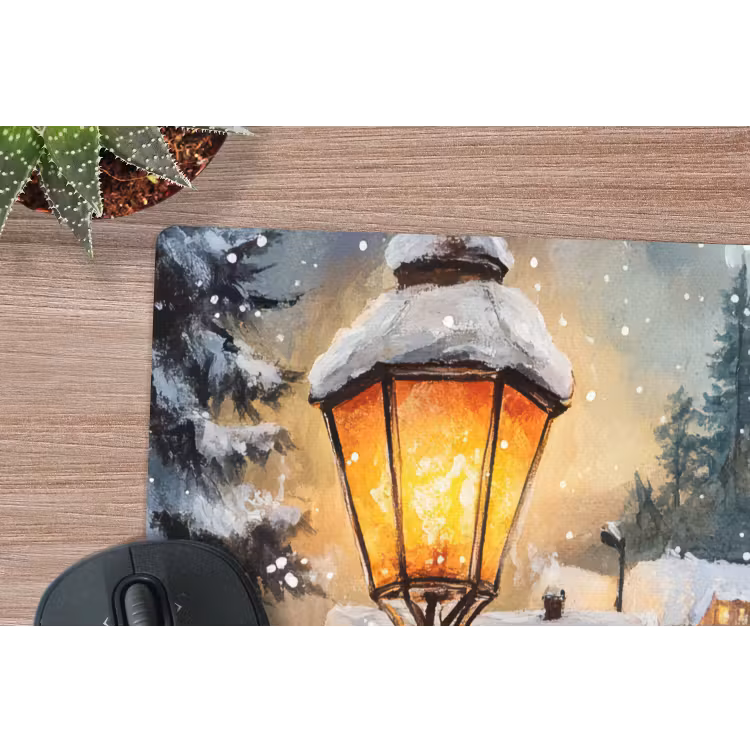 Muismat - Kerstdorp - Huizen - Sneeuw - Kerst — 4