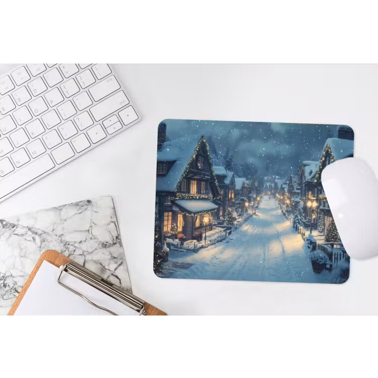 Muismat - Kerstdorp - Kerst - Sneeuw - Winter — 2