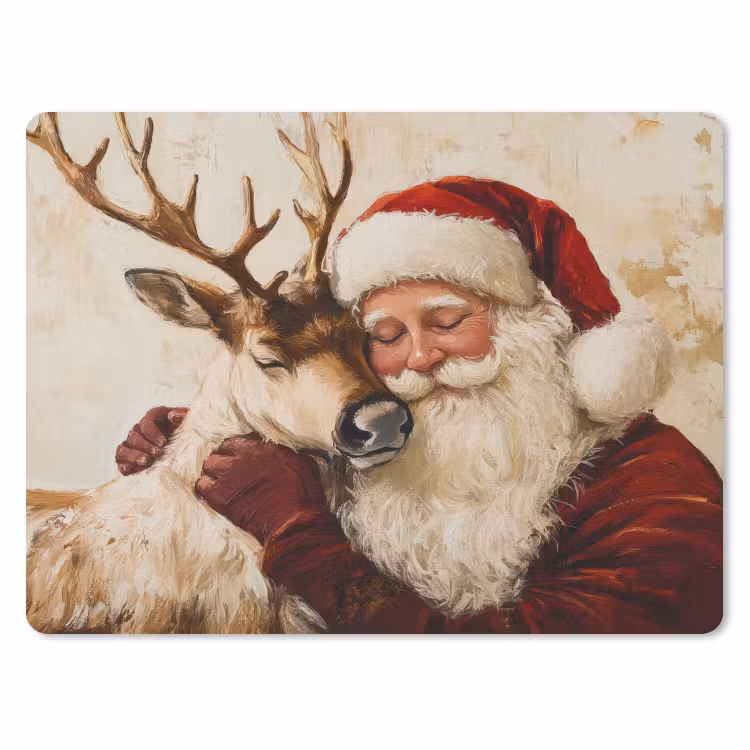 Muismat - Kerstman - Rendier - Kerst - Christmas — 1