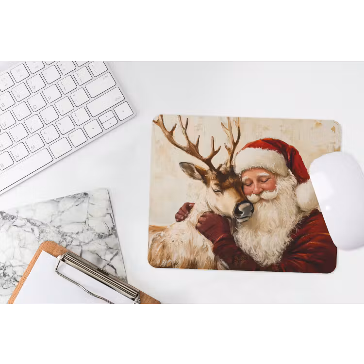 Muismat - Kerstman - Rendier - Kerst - Christmas — 2