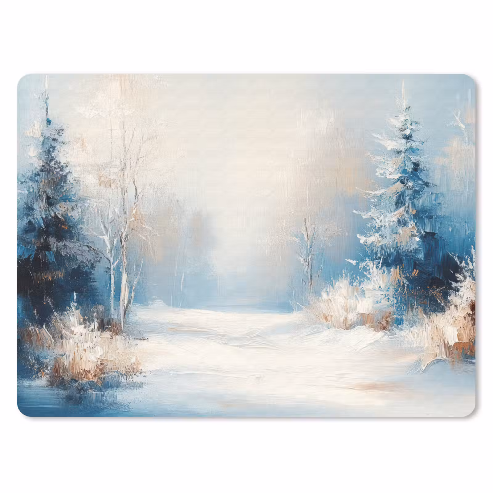 Muismat - Wald – Winter – Natur – Abstrakt – Schnee — 1