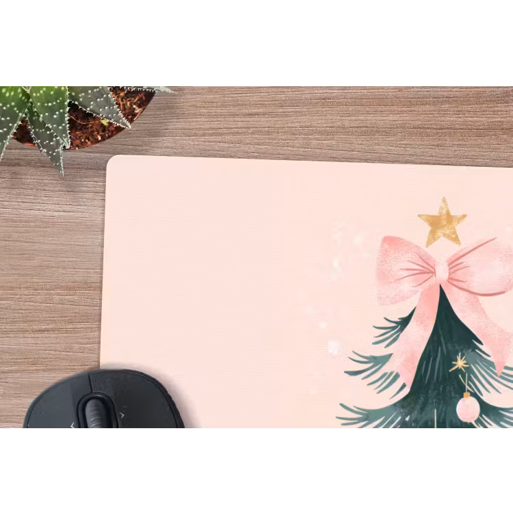 Muismat - Christmas Season - Kerst - Kerstboom - Roze — 4