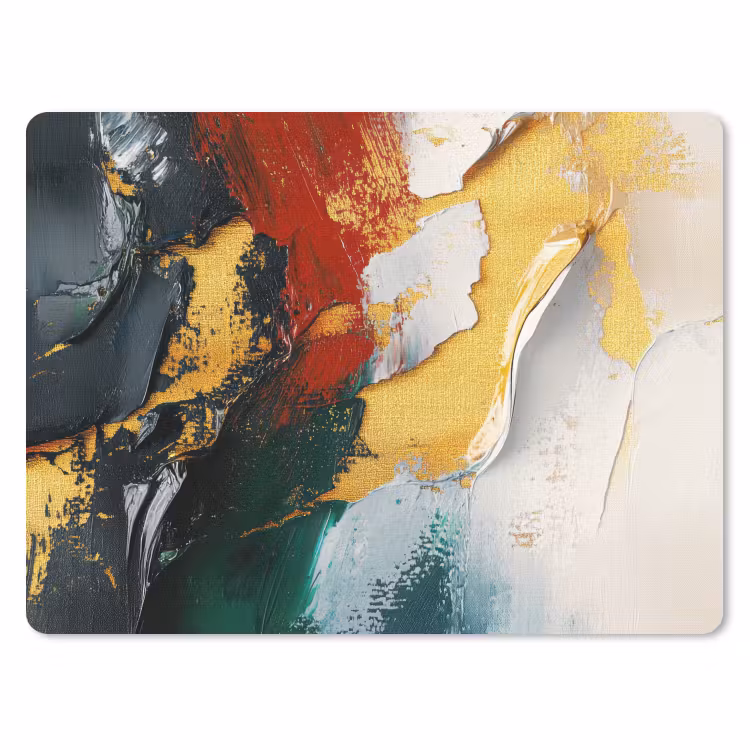 Muismat - Modern - Kerst - Abstract - Goud — 1