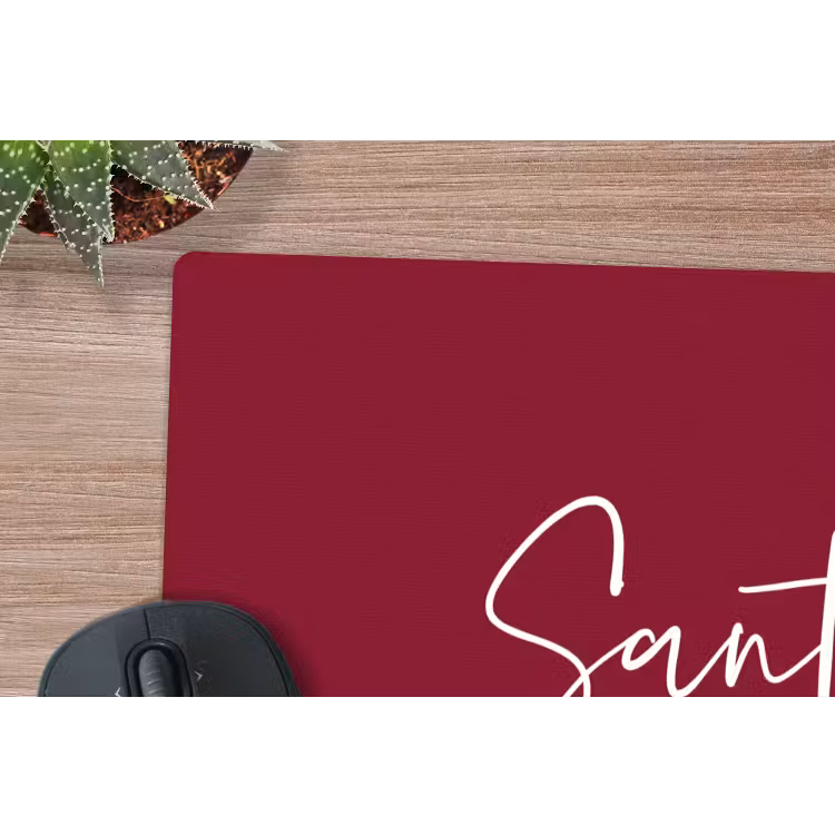 Muismat - Santa - Wine - Rood - Kerst - Kerstman — 4