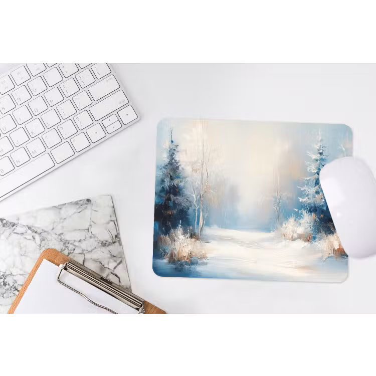 Muismat - Wald – Winter – Natur – Abstrakt – Schnee — 2