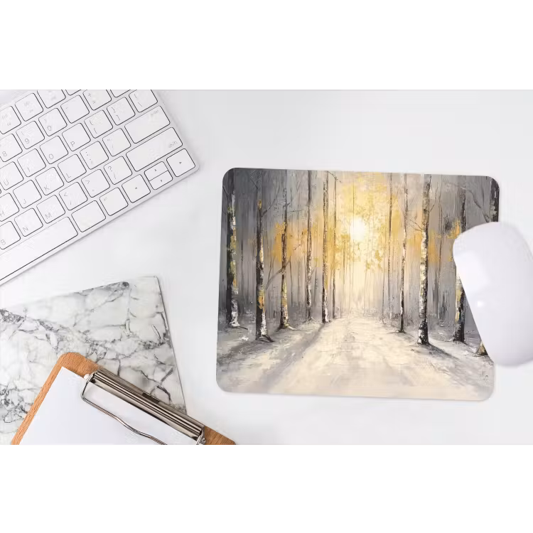 Muismat - Winter - Abstract - Sneeuw - Natuur - Zon — 2