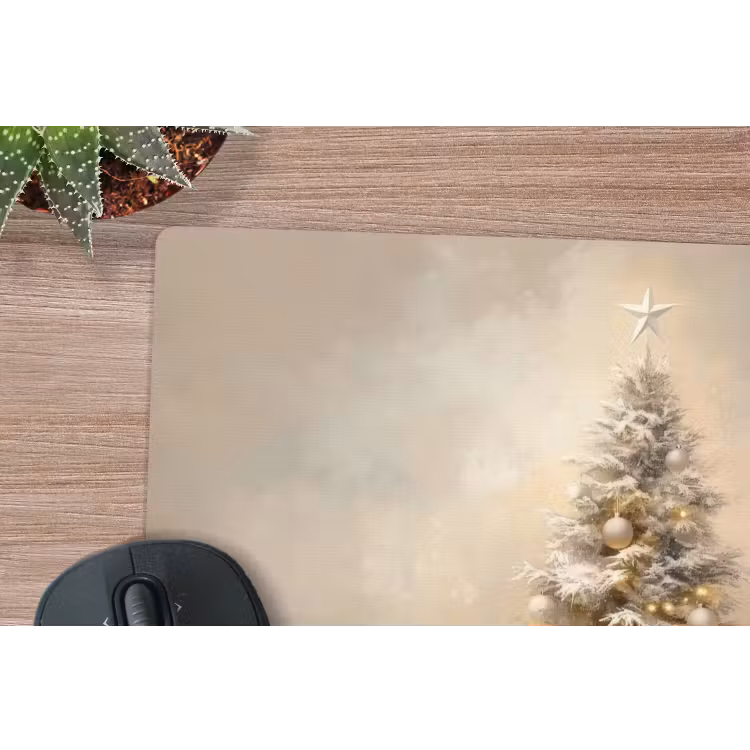 Muismat - Kerst - kerstboom - Sneeuw - Art — 4