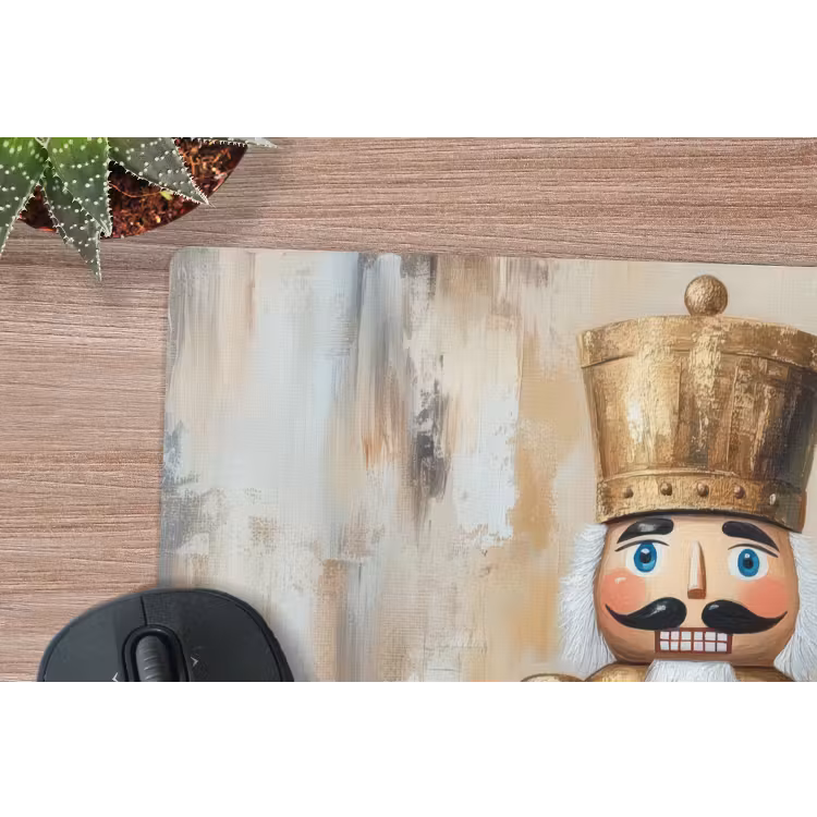 Muismat - Kerst - Poppetje - Abstract — 4