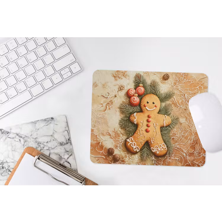 Muismat - Kerstmis - Koekje - Poppetje - Speculaas — 2