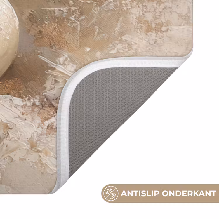 WC Mat - Kerst - Kerstballen - Beige - Goud — 4