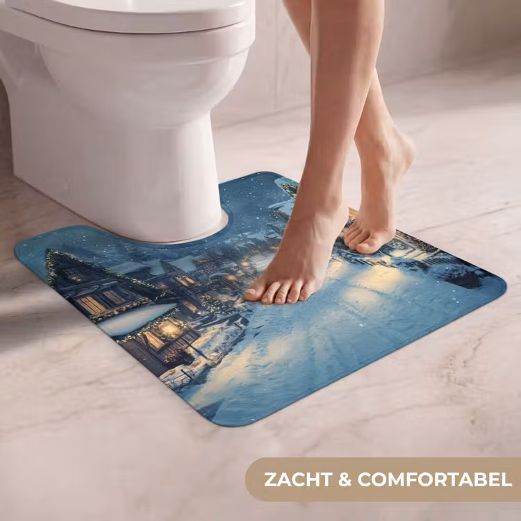 WC Mat - Kerstdorp - Kerst - Sneeuw - Winter — 5