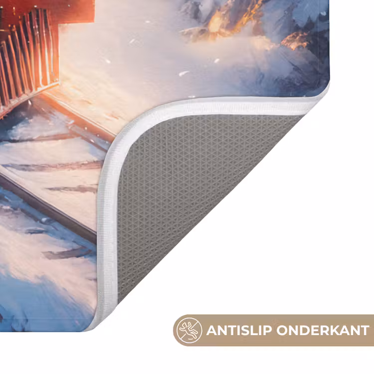 WC Mat - Kersttrein - Sneeuw - Winter - Kerst — 4