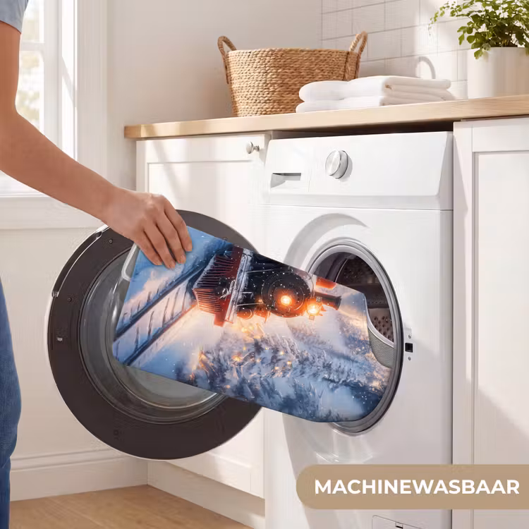 WC Mat - Kersttrein - Sneeuw - Winter - Kerst — 6