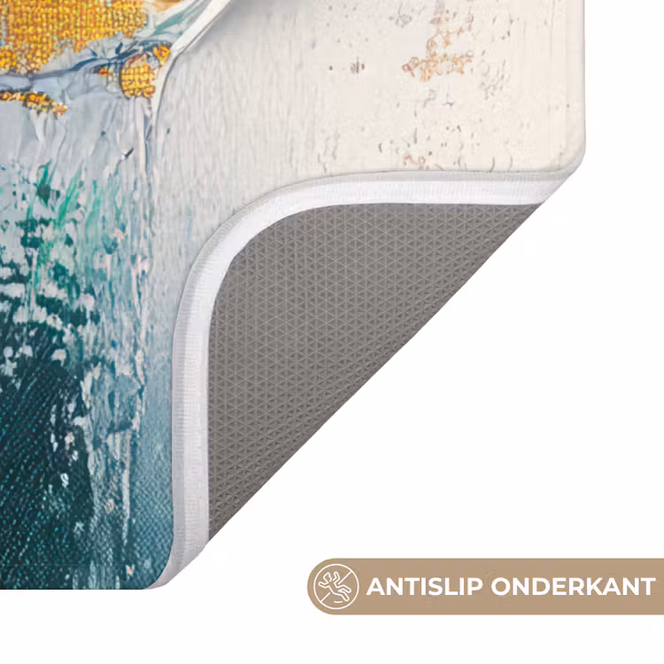 WC Mat - Modern - Kerst - Abstract - Goud — 4