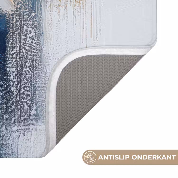 WC Mat - Abstract - Winter - Sneeuwvlok - Sneeuw - Goud — 4
