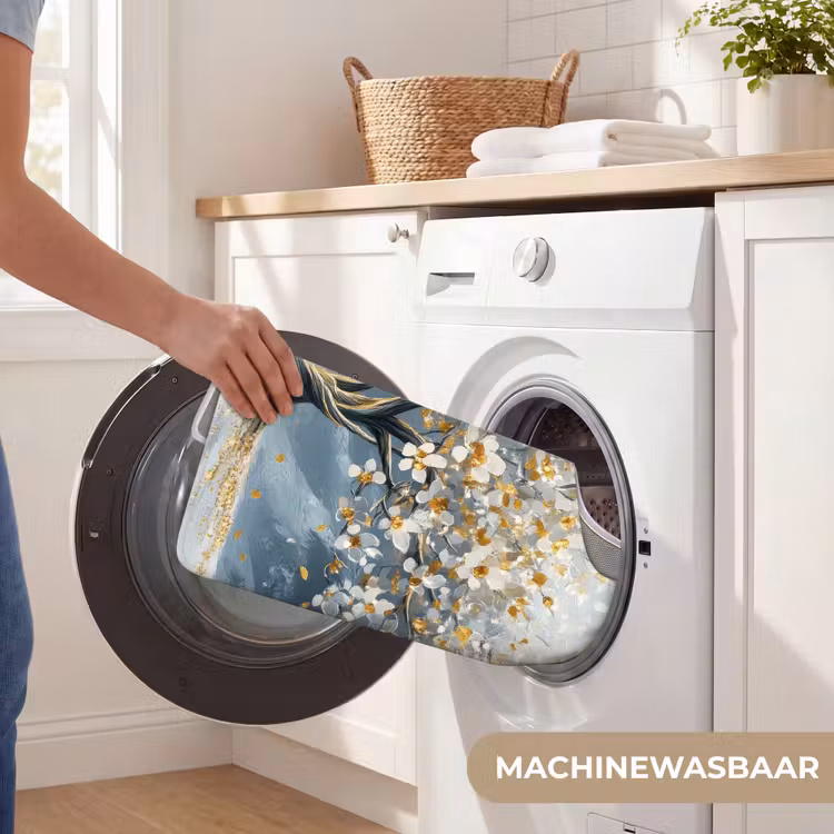 WC Mat - Boom - Winter - Levensboom - Modern - Goud — 6