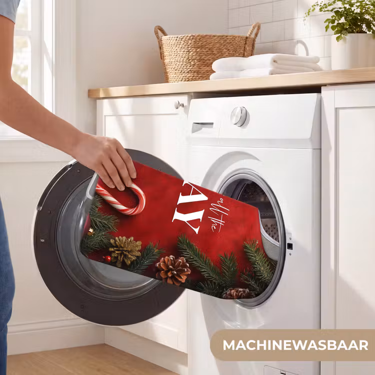 WC Mat - Kerst - Quote - Rood - Kerstballen — 6