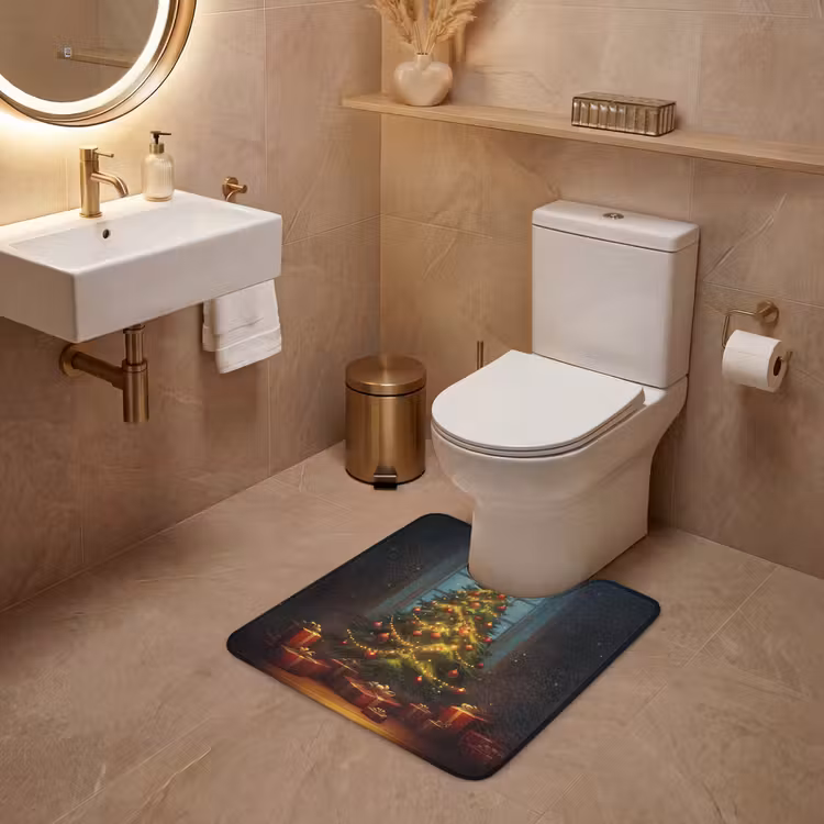 WC Mat - Kerstboom - Cadeau - Kerst - Winter — 3