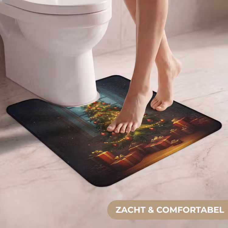 WC Mat - Kerstboom - Cadeau - Kerst - Winter — 5