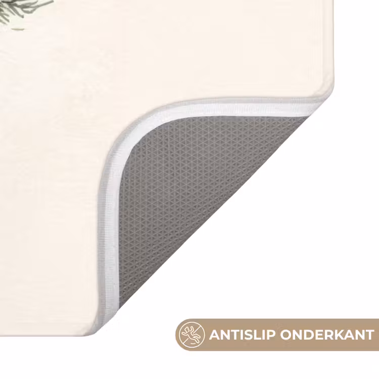 WC Mat - Kerstboom - Kerst - Merry Christmas - Beige — 4