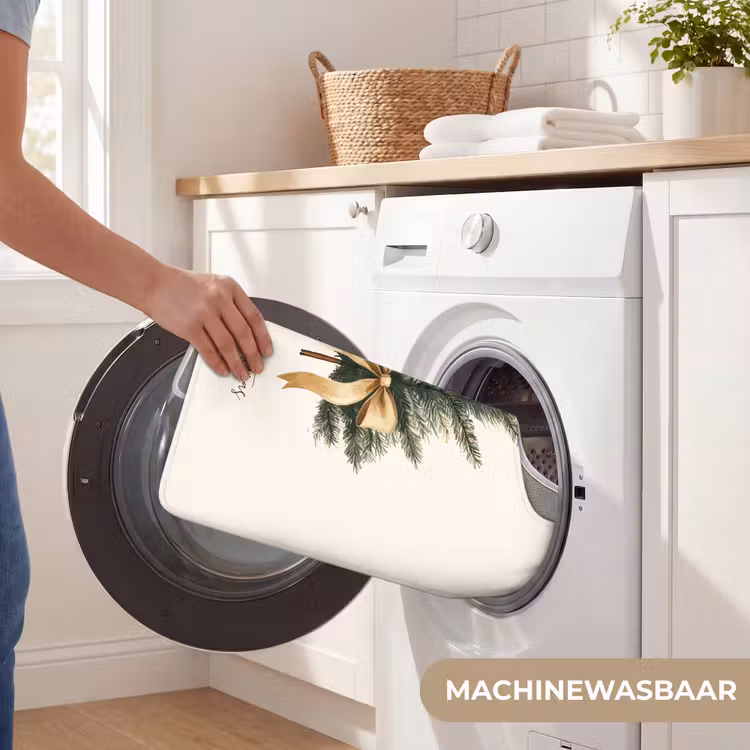 WC Mat - Kerstboom - Kerst - Merry Christmas - Beige — 6