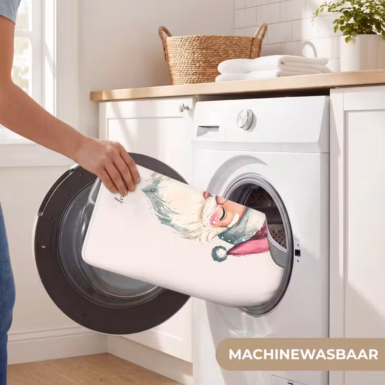WC Mat - Kerstman - Kerst - Quote - Beige — 6