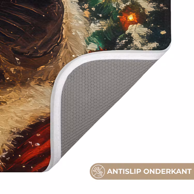 WC Mat - Kerstman - Kerst - Winter - Kerstboom — 4